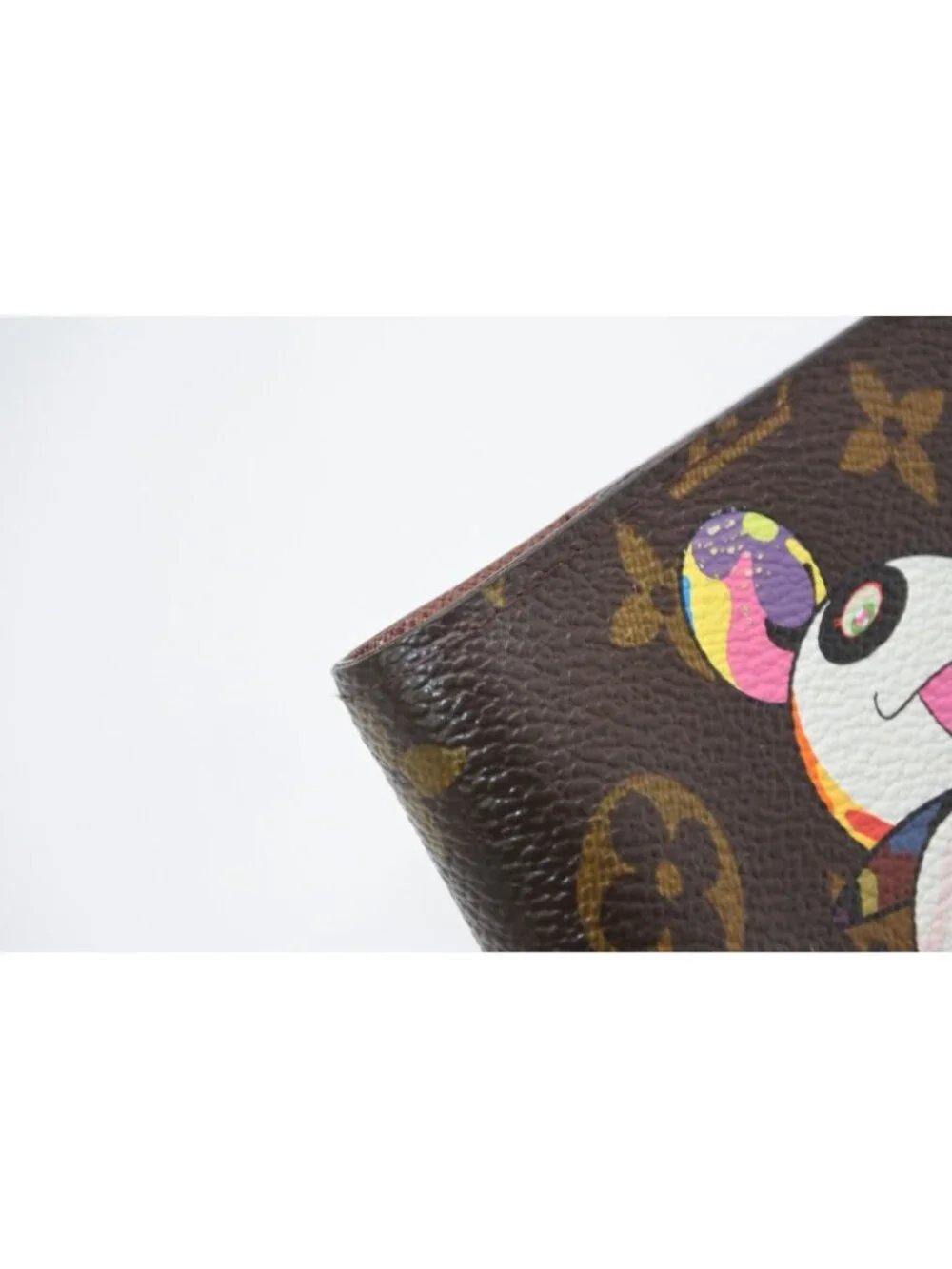 Louis Vuitton Notebook Cover Agenda PM Monogram Panda Takashi Murakami Brown